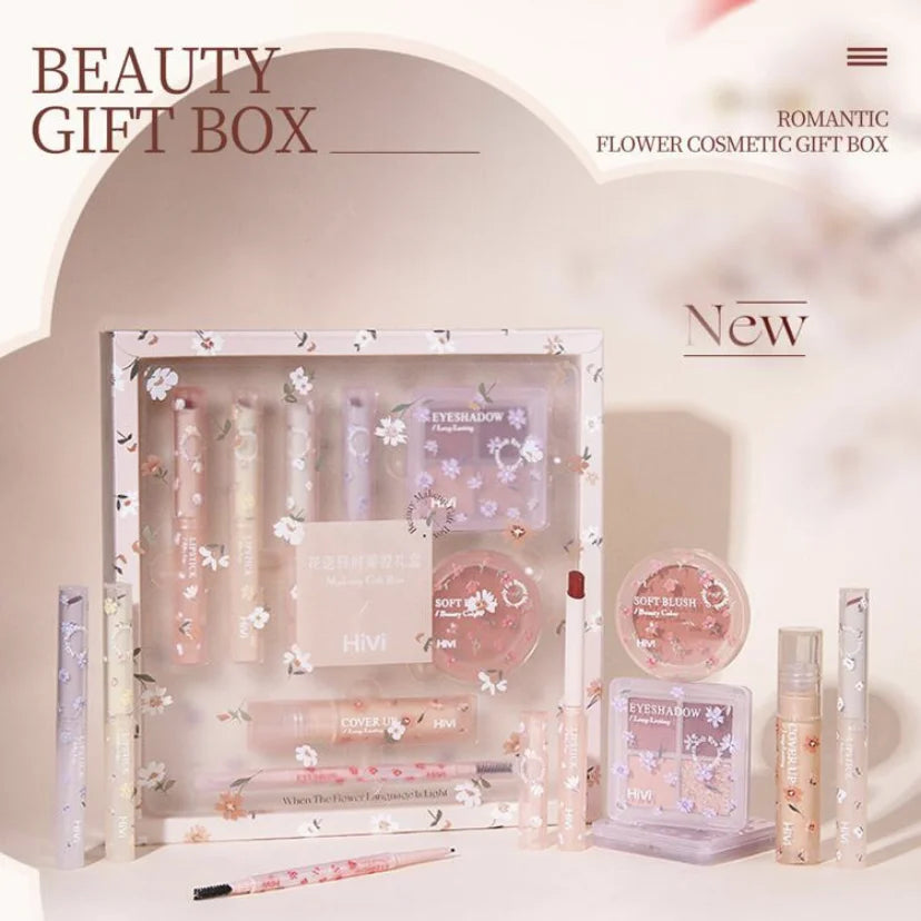 Women's Makeup Kit, Complete Kit, Long-Lasting Makeup Set, 8-Piece Lipstick