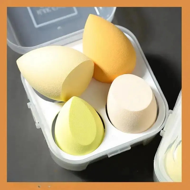 4pcs/set Color Mixing Beauty Egg Beauty Sponge Makeup Sponge Makeup Tools Foundation Makeup Face Makeup Tools Makeup