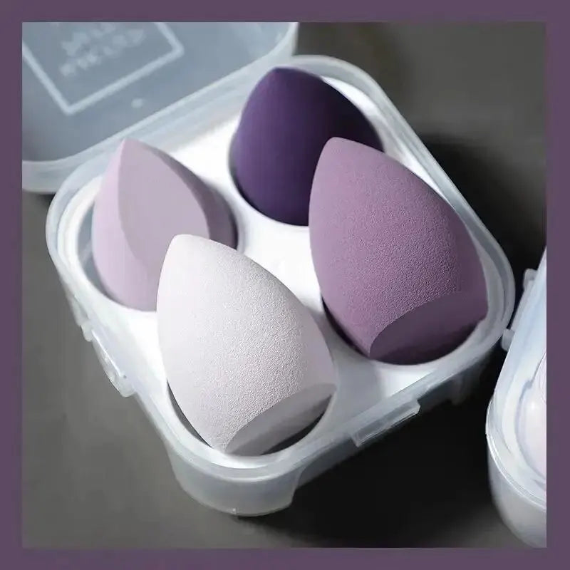 4pcs/set Color Mixing Beauty Egg Beauty Sponge Makeup Sponge Makeup Tools Foundation Makeup Face Makeup Tools Makeup