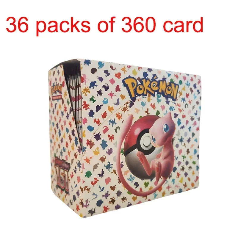 360pcs Pokemon Card Rivals Destined Prismatic Evolutions Purple Scarlet 151 PALDEAN English Translation Booster Battle Card