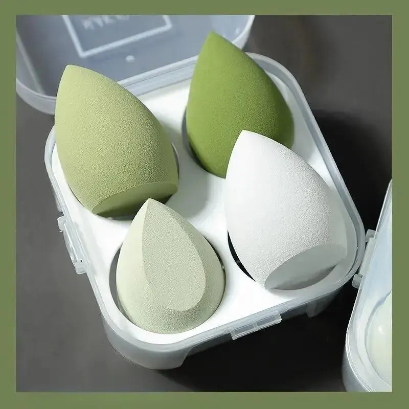 4pcs/set Color Mixing Beauty Egg Beauty Sponge Makeup Sponge Makeup Tools Foundation Makeup Face Makeup Tools Makeup