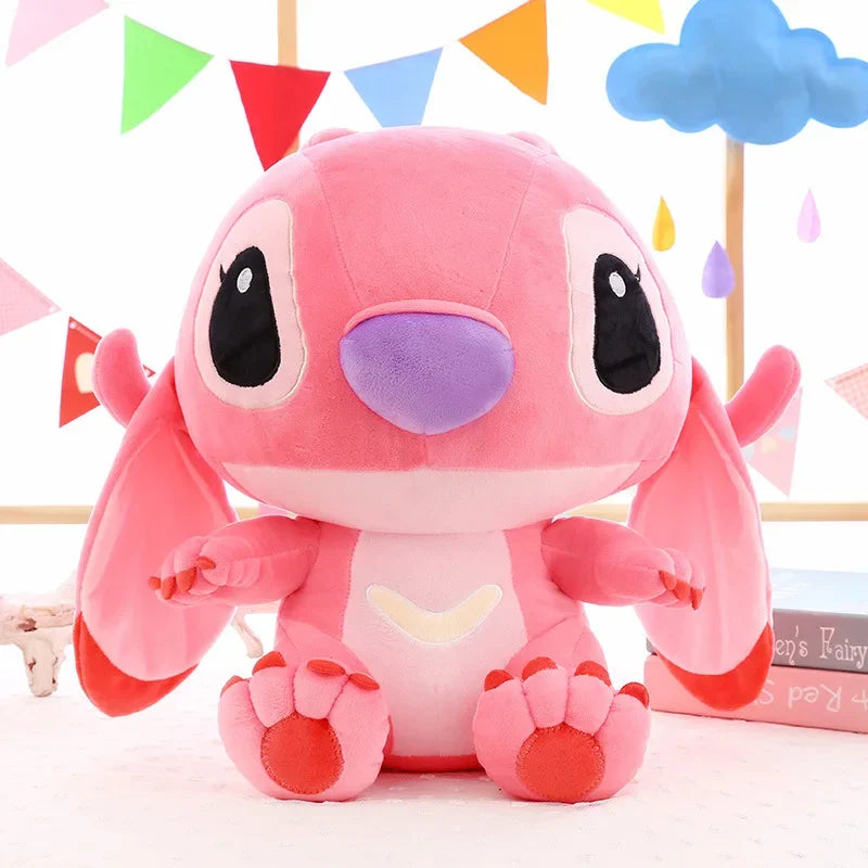 20-60 centimetri Formato Gigante Lilo & Stitch Coppia Modelli Cartoon Peluche Ripiene Anime Peluche Giocattoli Ciondolo Giocattolo Cuscino Per Bambini Regalo Di Compleanno