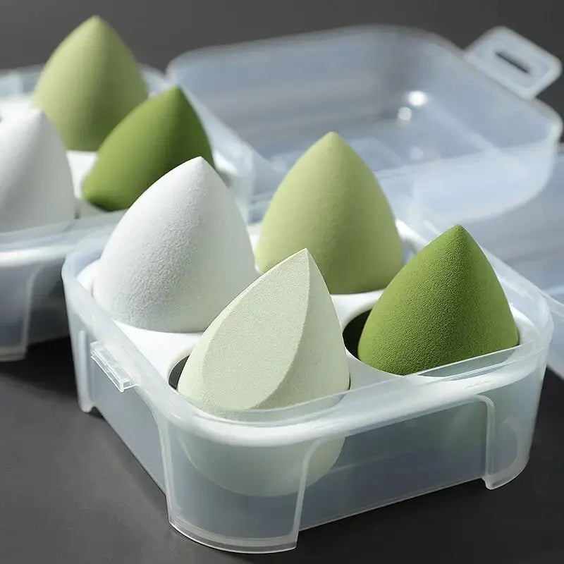 4pcs/set Color Mixing Beauty Egg Beauty Sponge Makeup Sponge Makeup Tools Foundation Makeup Face Makeup Tools Makeup
