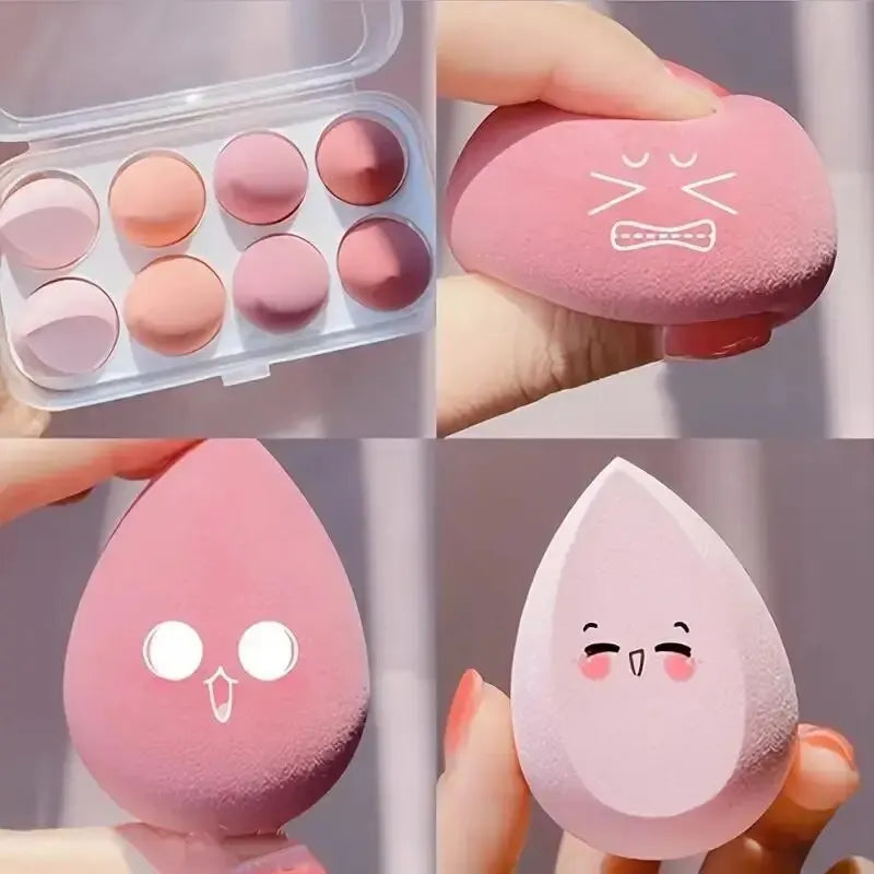 4pcs/set Color Mixing Beauty Egg Beauty Sponge Makeup Sponge Makeup Tools Foundation Makeup Face Makeup Tools Makeup