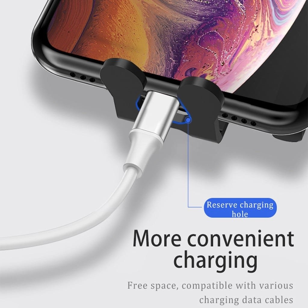 10W Wireless Triangle Mount Fast Car Charger with Auto Lock